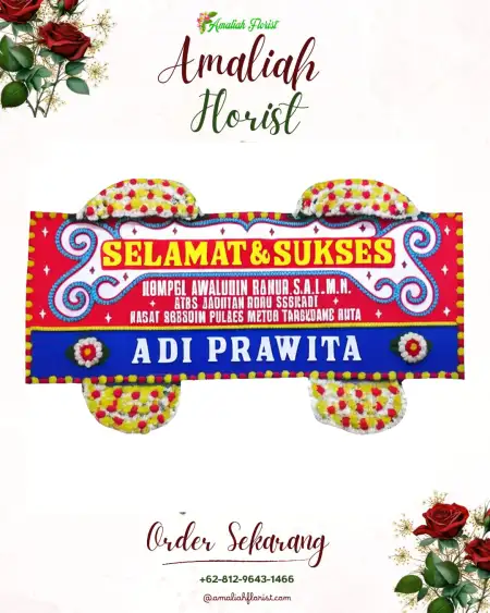 Papan Bunga Ucapan Selamat Selasari